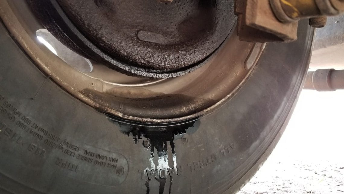 Brake Fluid Leak